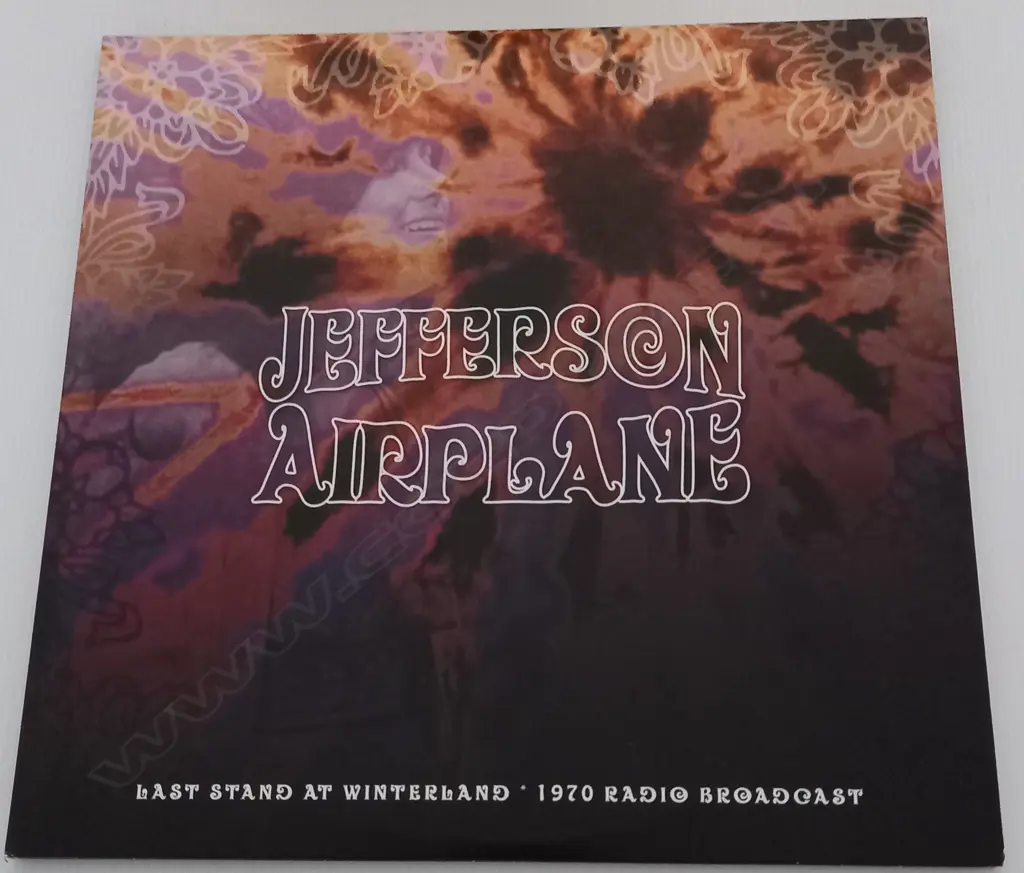 Jefferson Airplane, Last Stand At Winterland  1970 Radio Broadcast (Double album, Clear vinyl) Image 1++